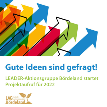 LEADER-Aktionsgruppe Bördeland startet Projektaufruf für 2022